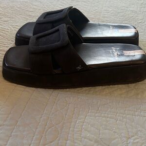 Sam Edelman “Wendy” sandal in black